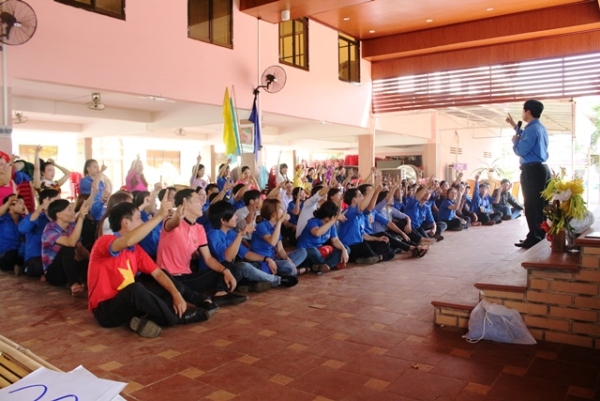 Khai giảng lớp tập huấn cán bộ Đoàn – Hội năm 2016