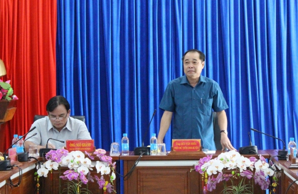 HUYỆN NINH PHƯỚC TRAO ĐỔI KINH NGHIỆM VỚI HUYỆN PHÚ RIỀNG TRONG CÔNG TÁC GIẢM NGHÈO BỀN VỮNG.