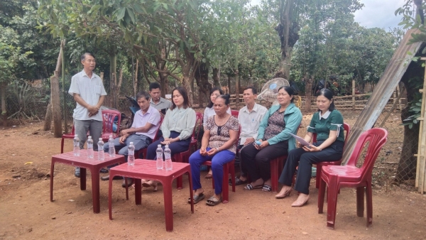 PHỤ NỮ HUYỆN PHÚ RIỀNG TỔ CHỨC LỄ KHỞI CÔNG XÂY DỰNG MÁI ẤM TÌNH THƯƠNG CHO HỘI VIÊN PHỤ NỮ KHÓ KHĂN VỀ NHÀ Ở NĂM 2023