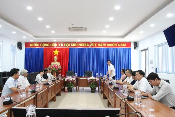 ĐẠI HỌC NGUYỄN TẤT THÀNH THAM MÔ HÌNH KẾT NỐI DU LỊCH TRÊN ĐỊA BÀN HUYỆN PHÚ RIỀNG.