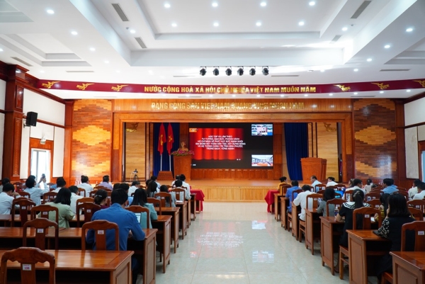 HUYỆN PHÚ RIỀNG THAM DỰ HỘI NGHỊ TRỰC TUYẾN NGHIÊN CỨU, HỌC TẬP CHUYÊN ĐỀ NĂM 2023