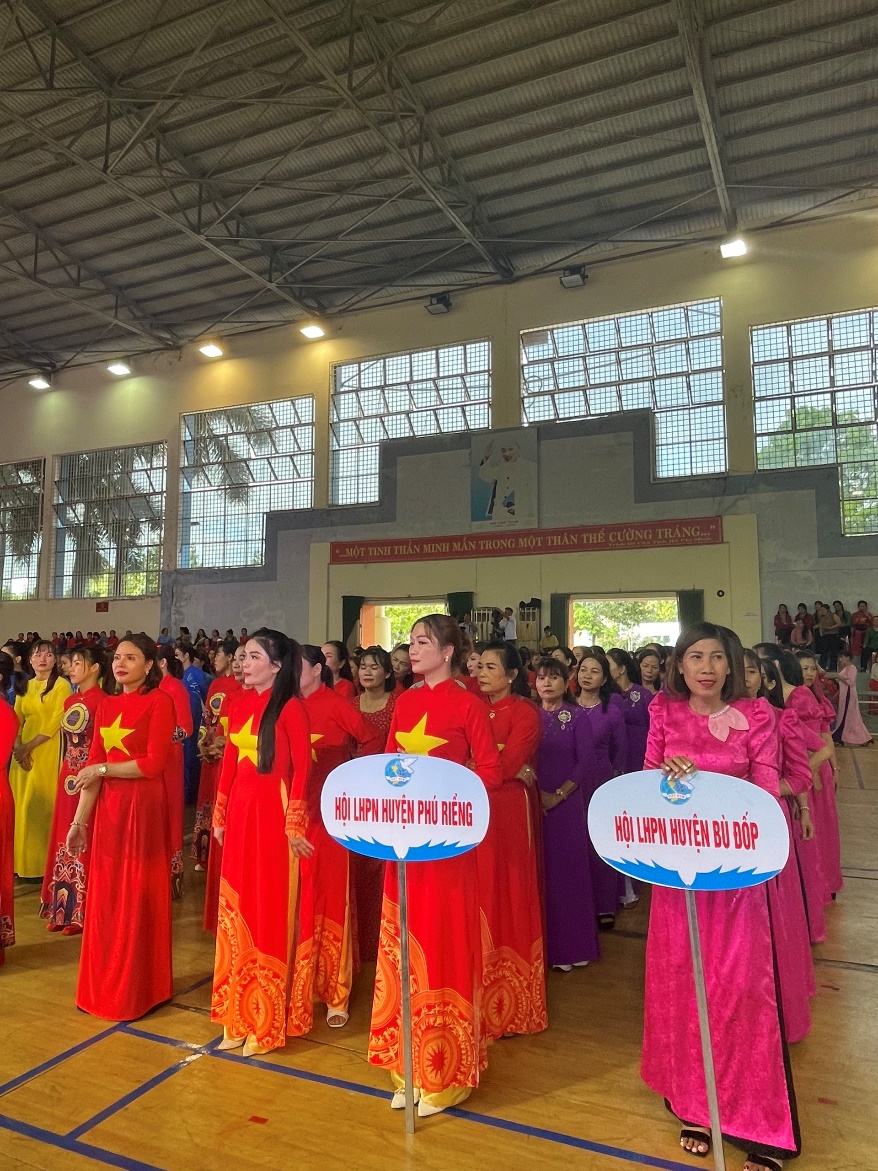 HUYỆN PHÚ RIỀNG ĐẠT GIẢI NHÌ LIÊN HOAN CÁC ĐỘI NHÓM, CÂU LẠC BỘ DÂN VŨ THỂ THAO CẤP TỈNH NĂM 2023