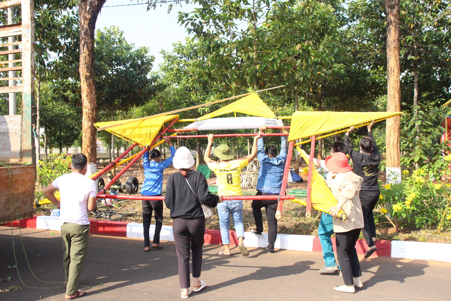 Hội trại tòng quân huyện Phú Riềng: sẵn sàng chào đón các tân binh.