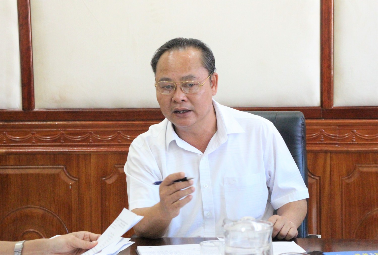 THƯỜNG TRỰC HĐND HUYỆN PHÚ RIỀNG HỌP GIAO BAN THÔNG QUA CÁC NỘI DUNG CHUẨN BỊ KỲ HỌP THỨ 5 HĐHD HUYỆN.