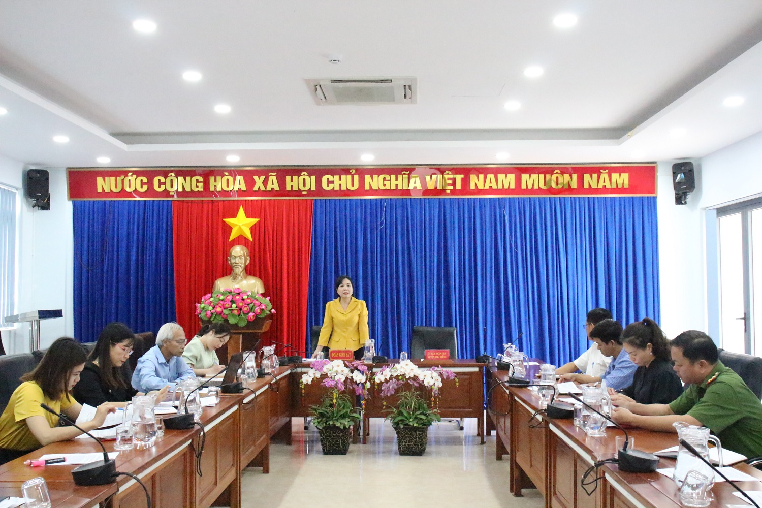 GIÁM SÁT VIỆC THỰC HIỆN CHÍNH SÁCH PHÁP LUẬT PHÒNG, CHỐNG BẠO LỰC GIA ĐÌNH TẠI HUYỆN PHÚ RIỀNG.