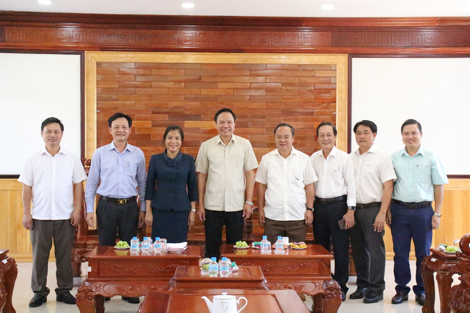 PHÓ BÍ THƯ ĐẢNG ỦY KHỐI DOANH NGHIỆP TRUNG ƯƠNG THĂM HUYỆN PHÚ RIỀNG.