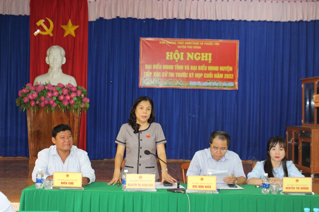 CỬ TRI HUYỆN PHÚ RIỀNG QUAN TÂM ĐẾN CƠ SỞ HẠ TẦNG GIAO THÔNG TRÊN ĐỊA BÀN HUYỆN