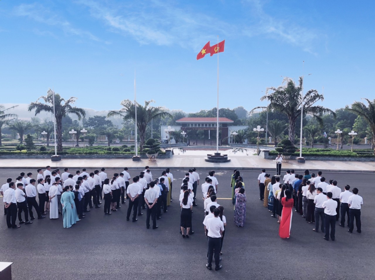 LỄ CHÀO CỜ ĐẦU THÁNG 7/2022